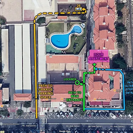 Διαμέρισμα Jardin Canario Primera Linea De Playa *