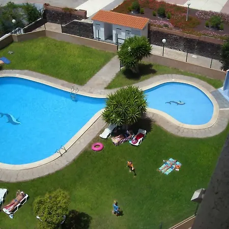Jardín Canario Primera Línea De Playa Apartamento Los Cristianos (Tenerife)
